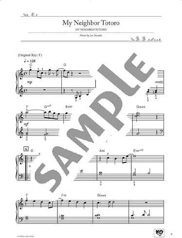 STUDIO GHIBLI BEST HIT 10 EASY PIANO/ENGLISH - NIVEAU FACILE POUR PIANO in Saudi Arabia