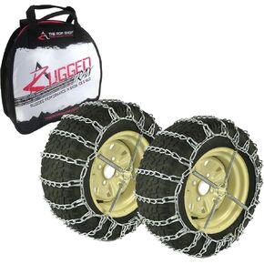 The ROP Shop 2 Link TIRE Chains & TENSIONERS 13x5x6 for Garden Tractors/Riders/Snowblower in Saudi Arabia