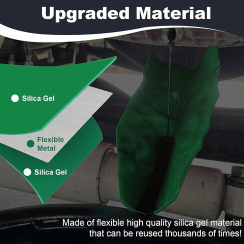 Flexible Funnel, Multi-Purpose Form a Funnel Flexible Draining Tool, Oil Drain Change Flex Foldable Filter Funnels for Automotive Use, Bendable Moldable for Various Applications in Saudi Arabia