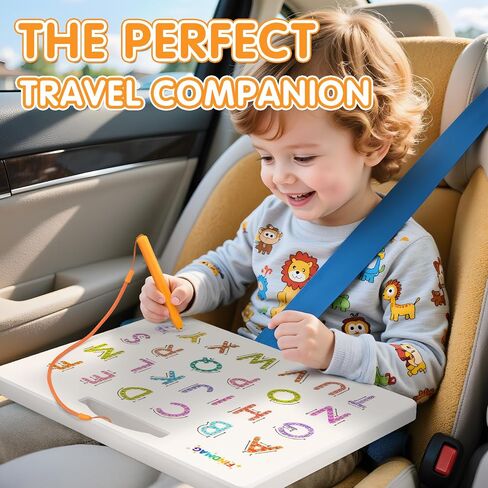 FINDMAG Magnetic Letter Board, Perfect Christmas Gifts for Kids, Double Sided Magnetic Drawing Boards for Toddlers, Letter Tracing Board for Handwriting, Preschool Learning Toy, Ideal Stocking Stuffer in Saudi Arabia