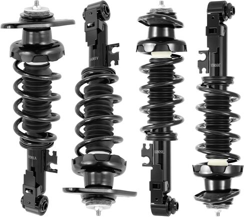 Automotive Front Complete Strut Rear Shocks Assembly Kit Compatible for 2007-2015 Mini Cooper and 2014-2015 Mini Cooper Replacement for 1335614L 1335614R 1345820L 1345820R-4PCS in Saudi Arabia