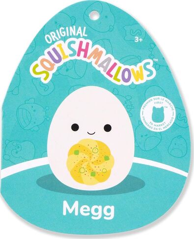Squishmallows Original 14in Megg The Deviled Egg – Official Jazwares Plush (Large) in Kuwait