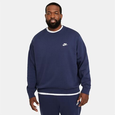 Nike Men's Midnight Navy Sportswear Graphic Crewneck Sweatshirt (DQ4912 410) - 2XL in Saudi Arabia