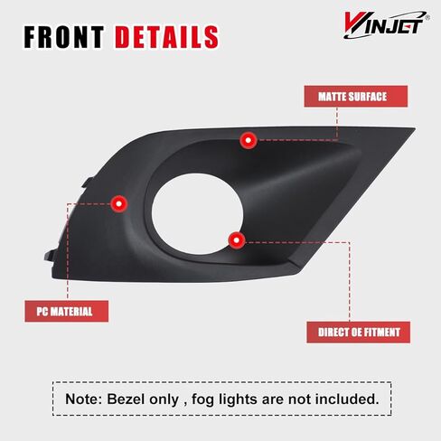 Winjet WJ30-0505-09 2015-2016 زوج مصابيح الضباب سوبارو ليجاسي يتضمن مصابيح كهربائية شفافة in Kuwait