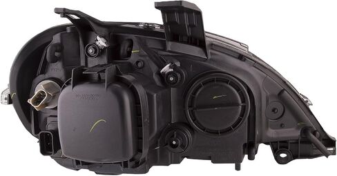 المصابيح الأمامية لـ HEADLIGHTSDEPOT متوافقة مع Freightliner Columbia 1996-2011 تتضمن السائق الأيسر وجانب الراكب الأيمن مجموعة المصابيح الأمامية الهالوجين ذات الغلاف الأسود in Saudi Arabia