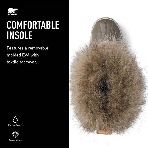 أحذية Sorel Joan Of Arctic Shearling للنساء من الفرو الصناعي - - 8.5 M US in Kuwait