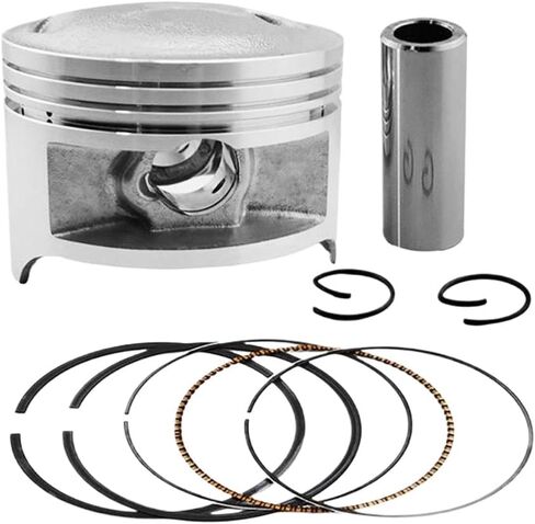 Piston Rings Kit Bore STD Size 66mm 67mm Compatible With Automotive Motorcycle Parts DR200 42A SP200 DF200 DR200SE DR200S RV200 VanVan(67mm) in Saudi Arabia