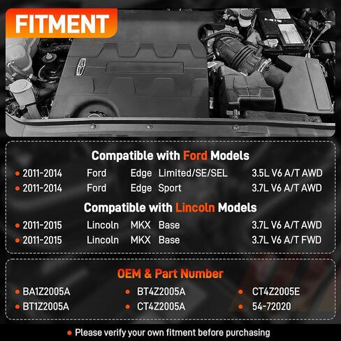 54-72020 معزز فرامل الطاقة الفراغية متوافق مع Ford Edge Limited SE SEL Sport، Lincoln MKX Base 2011-2015 3.5L 3.7L V6 A/T AWD FWD، استبدال # BA1Z2005A، BT1Z2005A، BT4Z2005A، CT4Z2005A، CT4Z2005E in Saudi Arabia
