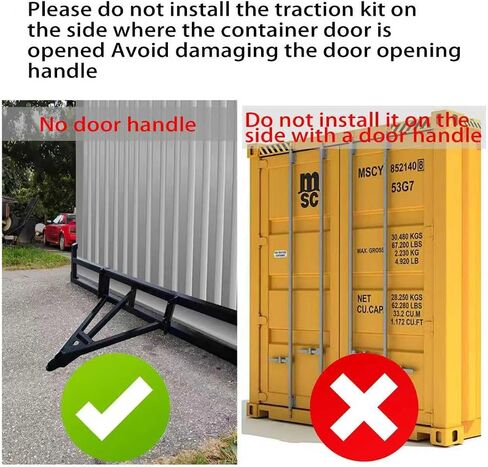 Trailer with Your Truck, The Container Trailer bar kit is Suitable for 20 'and 40' containers. The Newly Upgraded Split Design Makes it Easy to Store. Used for Parking Lots on Farms and ranches. in Saudi Arabia