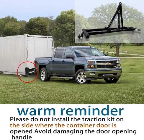Trailer with Your Truck, The Container Trailer bar kit is Suitable for 20 'and 40' containers. The Newly Upgraded Split Design Makes it Easy to Store. Used for Parking Lots on Farms and ranches. in Saudi Arabia