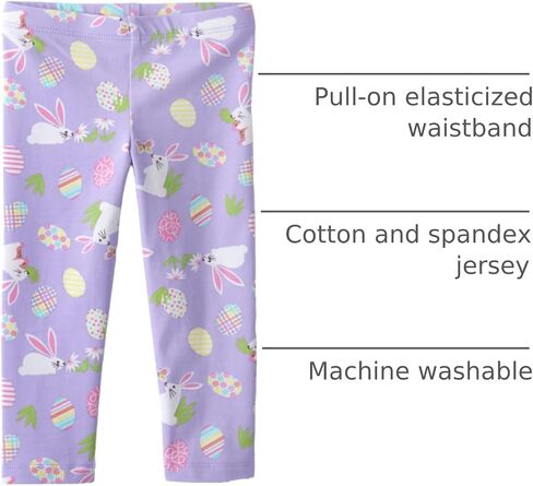 The Children's Place Girls' Fashion Leggings, Valentine Hearts, Medium in Saudi Arabia