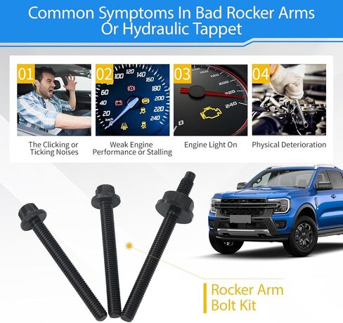 3 قطعة 6.7L الروك الذراع الترباس عدة ل 2011-2020 فورد F-250 F-350 F-450 F-550 سوبر ديوتي V8 محرك الديزل in Kuwait