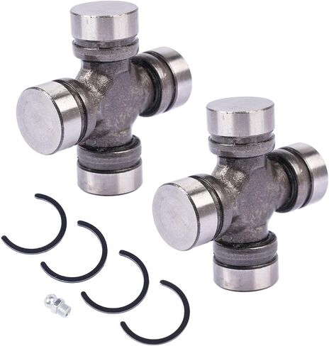 5-760X U-Joint Kit متوافق مع Jeep TJ Wrangler Cherokee Wagoneer 4WD Dana 30/44 حزمة من 2 عمود المحور الأمامي العالمي المشترك in Kuwait