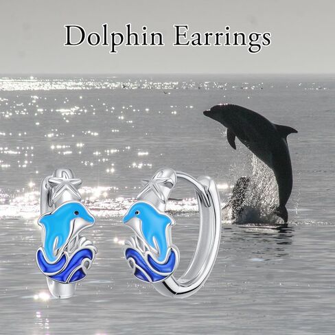 Fox Earrings Sterling Silver Hoop Earrings Fox Jewelry Gifts for Women in Saudi Arabia