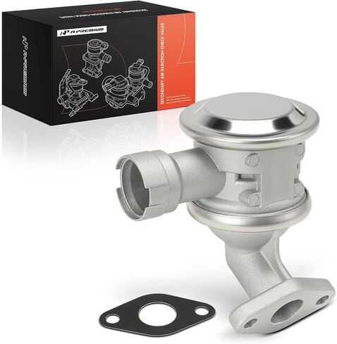 صمام فحص حقن الهواء الثانوي A-Premium متوافق مع BMW X5 2003-2006 3.0L، 525i 2004-2005 2.5L، 530i 2004-2005 3.0L، Z4 2003-2005 2.5L 3.0L، صمام التحكم في فحص مضخة الهواء مع حشية in Kuwait