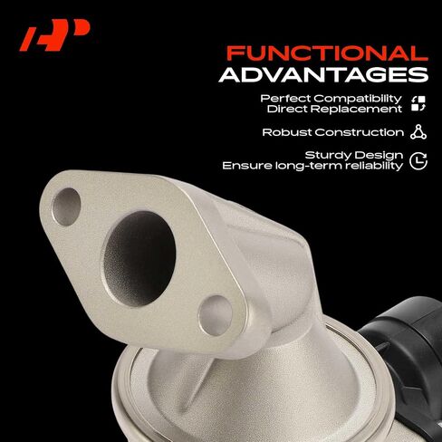 A-Premium Secondary Air Injection Check Valve Compatible with BMW E39 Series 530i 2001-2003 3.0L, 528i 1999-2000 2.8L, 525i 2001-2003 2.5L, Air Pump Check Control Valve with Gasket in Saudi Arabia