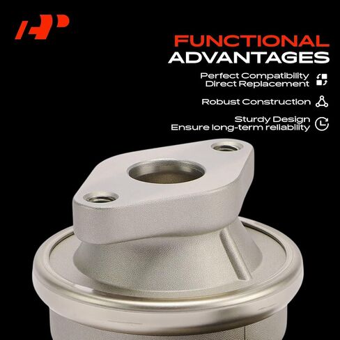 صمام فحص حقن الهواء الثانوي A-Premium متوافق مع Volkswagen Jetta 2000-2005، Golf 2000-2006 & Audi TT 2000-2006، TT Quattro 2000-2002، 1.8L، صمام التحكم في فحص مضخة الهواء مع حشية in Kuwait