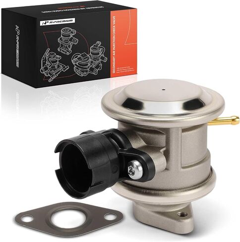 صمام فحص حقن الهواء الثانوي A-Premium متوافق مع Volkswagen Jetta 2000-2005، Golf 2000-2006 & Audi TT 2000-2006، TT Quattro 2000-2002، 1.8L، صمام التحكم في فحص مضخة الهواء مع حشية in Kuwait