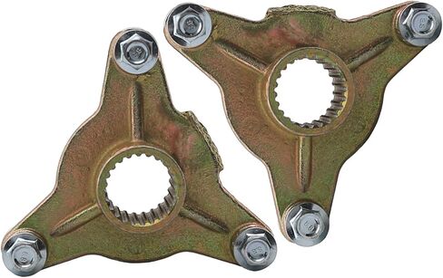 إطار بدون أنبوب 13x5.00-6 ATV، إطار وحافة عجلة 13x5-6 13x5x6، لدراجة Go Kart ATV Buggy الصغيرة وجزازة العشب والشاحنات اليدوية وشاحنات نفخ الثلج، مع محاور عجلات خلفية 23T in Kuwait