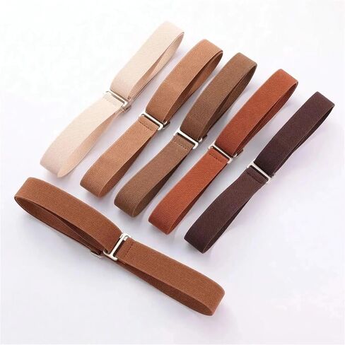 1pc Women's Elastic Comfortable & Adjustable One-Size Anti-Slip Pants Belt, Fits Most in Saudi Arabia