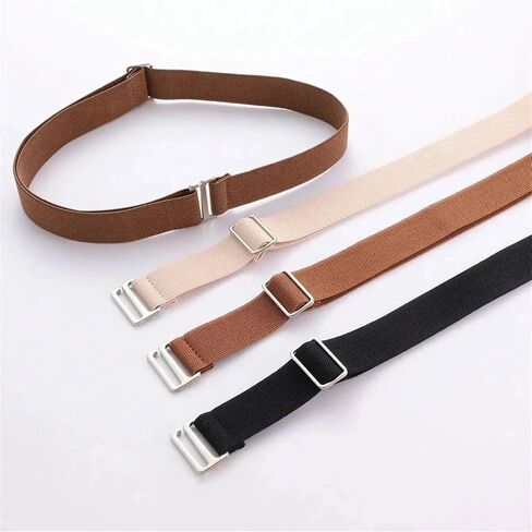 1pc Women's Elastic Comfortable & Adjustable One-Size Anti-Slip Pants Belt, Fits Most in Saudi Arabia