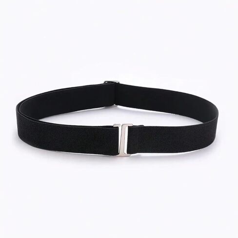 1pc Women's Elastic Comfortable & Adjustable One-Size Anti-Slip Pants Belt, Fits Most in Saudi Arabia