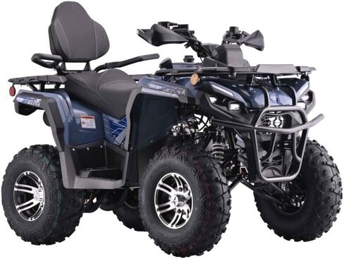 PENTORA Hunter 200cc EFI ATV، مركبة لجميع التضاريس مع واقي ممتص للصدمات أمامي، ورف شحن خلفي، ومقعد راكب مرتفع مع وصلة سحب in Kuwait