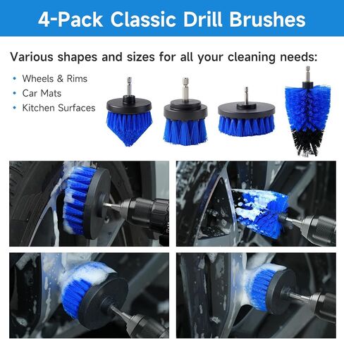 36Pcs Car Detailing Kit, Car Detailing Brush Set, Car Cleaning Kit, Auto Detailing Tools for Interior Exterior Wheels, Professional Car Wash Accessories with Windshield Cleaning Tool and Storage Box in Saudi Arabia