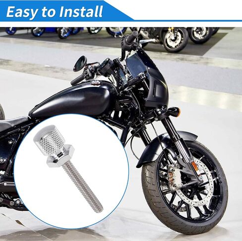 Windshield Bolts for Harley Davidson Touring Street Glide/Street Glide Specials 2014-2024 1 Pc Long Bolt 2 Pcs Short Bolts Aluminum Alloy Silver Tone in Kuwait