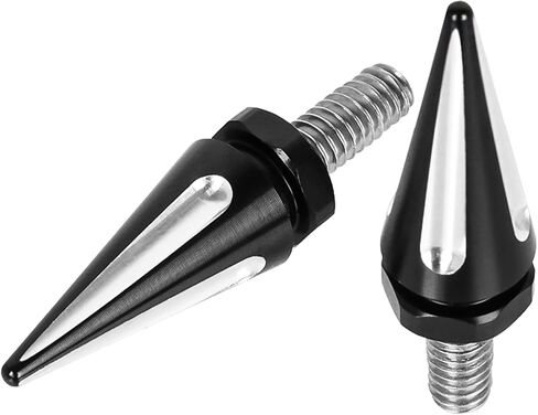 Motorcycle Windshield Fairing Bolts Screws Kits Fits for Harley Davidson Electra Glide, Street Glide, Ultra Classic, Ultra Limited, Tri Glide 1996-2013 (Black&Chrome, 3Pcs) in Saudi Arabia