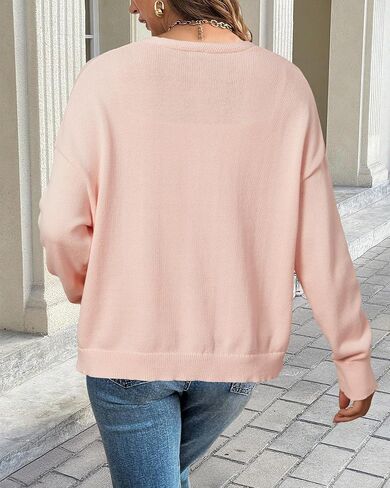 Arach&Cloz Women's Cozy Cotton Tie Front Fall Trendy Bow Cardigan Sweaters 2025 in Saudi Arabia