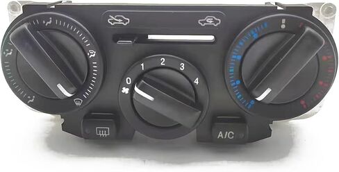 Car Accessories Compatible with Nissan for Tiida for NV200 2007 2008 2009 2010 2011 2012 2013 2014 2015 Car Climate Control Switch Air Conditioning Plate D18599150 in Saudi Arabia