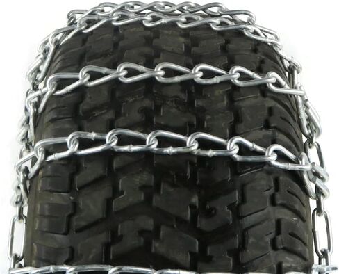 The ROP Shop 2 Link TIRE Chains & TENSIONERS 13x5x6 for Garden Tractors/Riders/Snowblower in Saudi Arabia