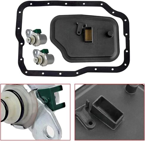 Riloer Transmission Shift Solenoid Filter Kit, Compatible with Ford Focus & Compatible with Mazda 3 46500F, FN01-21-500 in Saudi Arabia