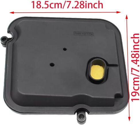 Riloer Transmission Filter Oil Pan Gasket Kit, 2004-2010 Compatible with Chrysler 300, OE: 52852913AB in Saudi Arabia