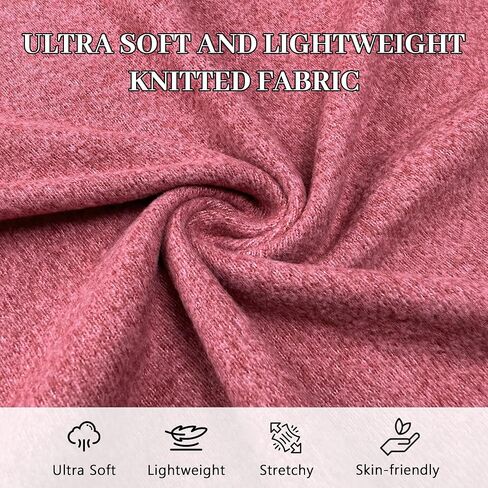 HEARTNICE Women's Ultra Soft V-Neck Long Sleeve Pajama Set - Lightweight & Stretchy PJs for Cozy Nights in Saudi Arabia