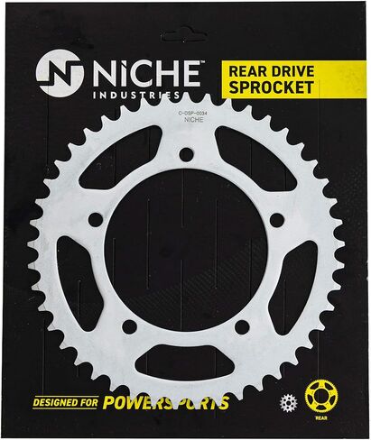 NICHE Drive Sprocket Chain Combo for 2006-2010 Suzuki GSXR750 Front 17 Rear 45 Tooth 520V-X X-Ring 116 Links in Saudi Arabia