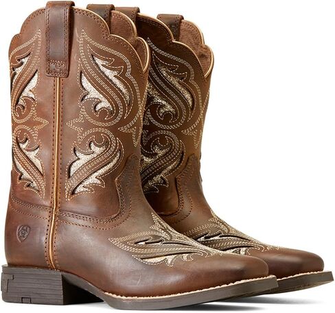 ARIAT Unisex-Child Round Up Bliss (Little Big Kid) Western Boot in Saudi Arabia