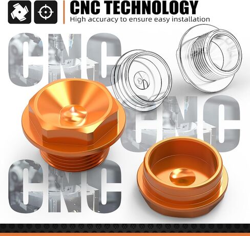 طقم براغي صواميل محور العجلة الأمامية NICECNC M24x1.5 متوافق مع KTM 125-450 XC/XCF/SX/SXF 2003-2014 125-530 XCW/XCFW/EXC/EXCF 2003-2015، متوافق مع Husqvarna 125-501 FE/TE 2015، انظر الإعداد in Kuwait