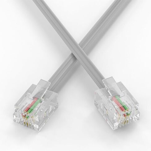 THE CIMPLE CO 50 FT Phone Cord for Landline - Modular Phone Line Cord in Kuwait