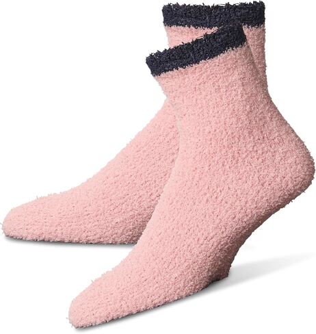 Karen Neuburger womens 2 Pack Glitter Fuzzy Socks, Evenblu/Crlblsh, One Size US in Saudi Arabia