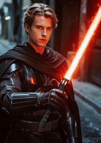 jvmusaber Lightsaber,Metal Hilt Force Fx Dueling Double Light Saber,Rechargeable 2-in-1 Real 15 Colors Length 40 inches,Suitable Toys for Adults and Kids,Christmas Day, Birthday Gifts, Black in Kuwait