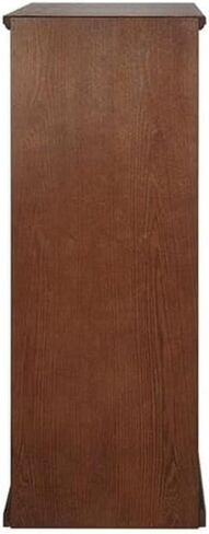 خزانة ملفات عمودية خشبية مقاس 24.5 بوصة من BOWERY HILL مع درجين للملفات بحجم حرف/قانوني، ودرج علوي قابل للقفل، للمكتب الصغير أو المكتب المنزلي بلمسة نهائية من خشب البلوط، درجة تجارية، تم تجميعها مسبقًا in Kuwait