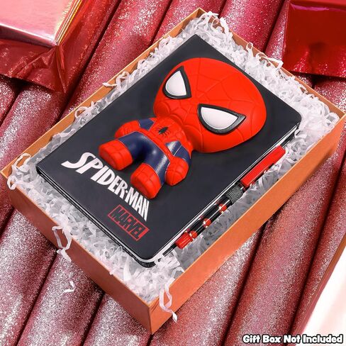 مجموعة دفتر وقلم Marvel Spiderman A5، مجموعة قرطاسية ثلاثية الأبعاد لمجلة الأطفال للأولاد مذكرات الأطفال ألعاب سبايدر مان in Kuwait