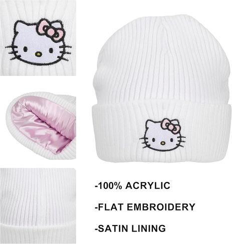 The Grinch Ribbed Knit, Embroidered Character On Green Cuff Beanie in Saudi Arabia