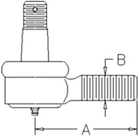 RAParts WN-3A012-62920 مقود كهربائي، أسطوانة، نهاية تناسب كوبوتا M4700 M5400 in Saudi Arabia