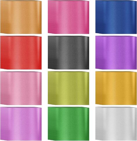 LIQWEI 120 Pieces Gold Leaf Sheets, 12 Colors Foil Sheets Multi-Color Imitation 3.74×3.35 Inches, Silver Leaf Paper Cake Decorations for Arts Decoration, DIY Crafts, Furniture, Nails, Paintings in Saudi Arabia