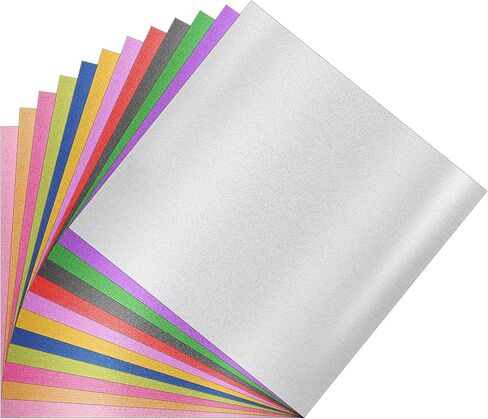 LIQWEI 120 Pieces Gold Leaf Sheets, 12 Colors Foil Sheets Multi-Color Imitation 3.74×3.35 Inches, Silver Leaf Paper Cake Decorations for Arts Decoration, DIY Crafts, Furniture, Nails, Paintings in Saudi Arabia