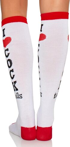 Leg Avenue 5620-10122 Lick Me Knee Socks, O/S, Multicolor in Saudi Arabia