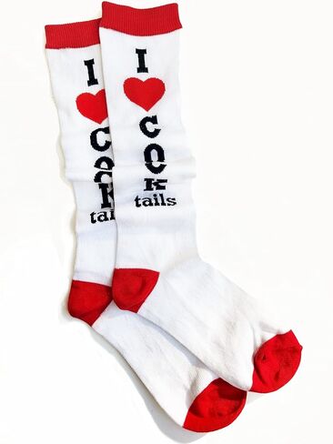Leg Avenue 5620-10122 Lick Me Knee Socks, O/S, Multicolor in Saudi Arabia